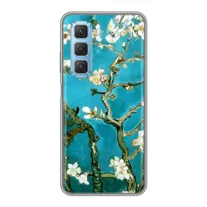 Чехол с принтом САКУРЫ на Infinix Hot 50 5G (Цветение Сакуры)