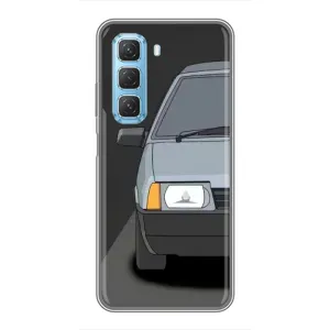 Чехлы с тематикой "Крутые машины" на Infinix Hot 50 5G (Девятка)