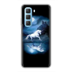 Чехол Unicorn на Infinix Hot 50 5G (Единорог)