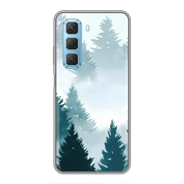 Чехол с рисунком «Горный лес» для Infinix Hot 50 5G Чехол с рисунком «Горный лес» для Infinix Hot 50 5G