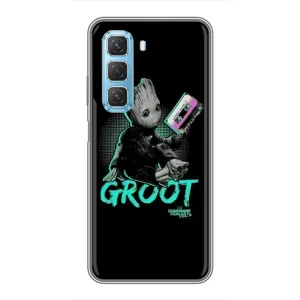 Чехол Супергерои Марвел на Инфиникс Хот 50 5G (Groot)