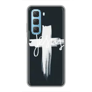 Чехлы для Инфиникс Хот 50 5G (Крест Иисуса)