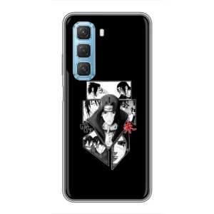 Чехлы с картинкой Итачи Учиха на Infinix Hot 50 5G (Коллаж Итачи)