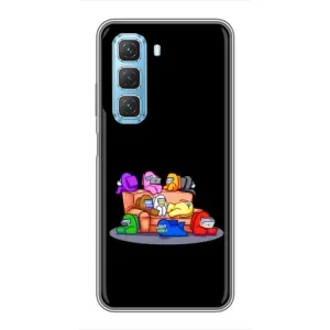 Чехол "Амонг Ас" для Инфиникс Хот 50 5G (Команда)