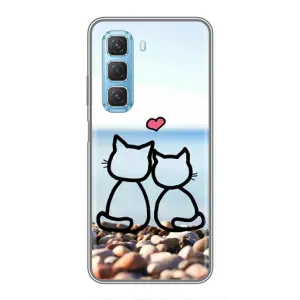 Силиконовые Чехлы Любимому человеку для Infinix Hot 50 5G (Котейки)