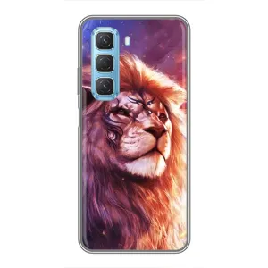 Чехол с картинкой на Infinix Hot 50 5G (Красочный ЛЕВ)