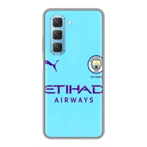 Силиконовые Чехлы принт Футбол на Infinix Hot 50 5G (Man City)