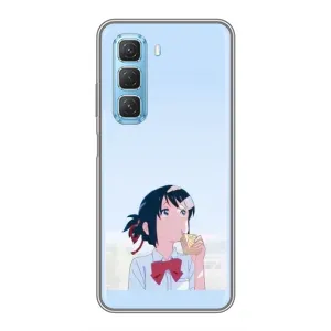 Чехол с персонажами АНИМЕ на Infinix Hot 50 5G (Мицуха)