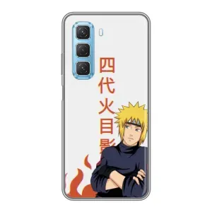 Чехол с персонажами АНИМЕ на Infinix Hot 50 5G (Минато Намикадзэ)