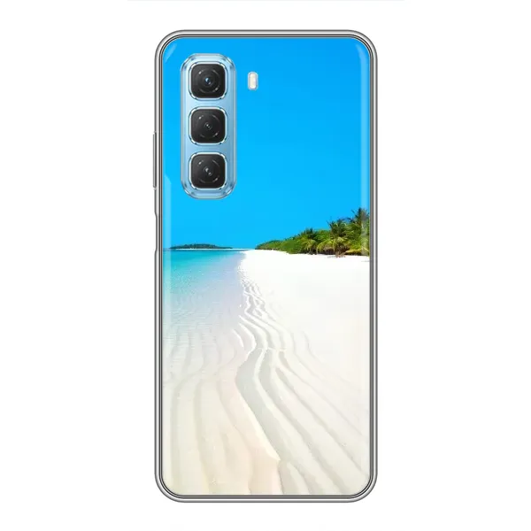 Чехол с рисунком «Море песок» для Infinix Hot 50 5G Чехол с рисунком «Море песок» для Infinix Hot 50 5G