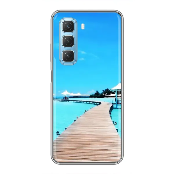 Чехол с рисунком «Набережная» для Infinix Hot 50 5G Чехол с рисунком «Набережная» для Infinix Hot 50 5G