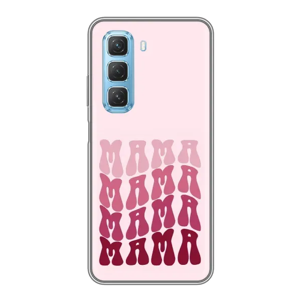 Чехол с рисунком «Надпись мама» для Infinix Hot 50 5G Чехол с рисунком «Надпись мама» для Infinix Hot 50 5G