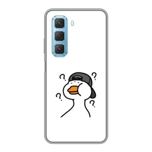 Бампер с принтом Мемы для Infinix Hot 50 5G (Непонимание)