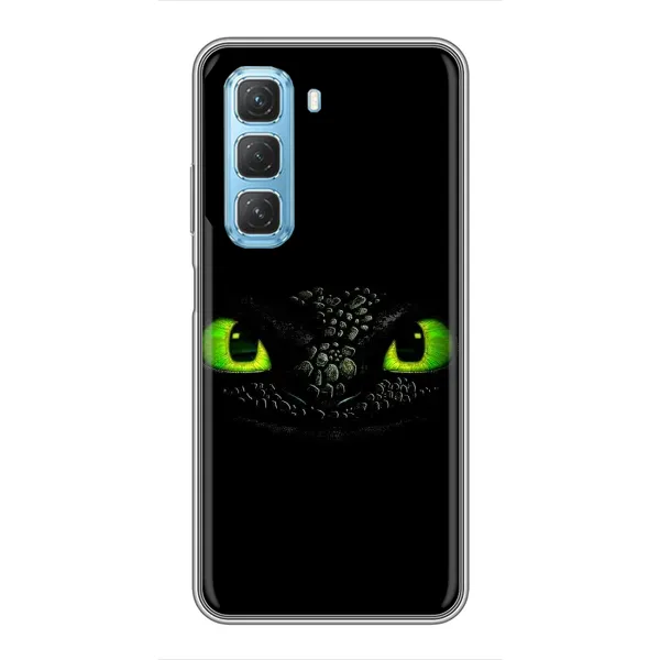 Чехол с рисунком «Глаза Беззубика» для Infinix Hot 50 5G Чехол с рисунком «Глаза Беззубика» для Infinix Hot 50 5G