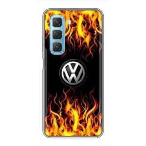 Чехол "Фольксваген" для Infinix Hot 50 5G (Огненный Лого)
