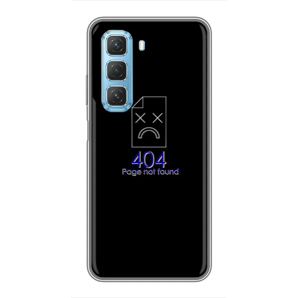 Чехол с рисунком «Ошибка 404» для Infinix Hot 50 5G Чехол с рисунком «Ошибка 404» для Infinix Hot 50 5G