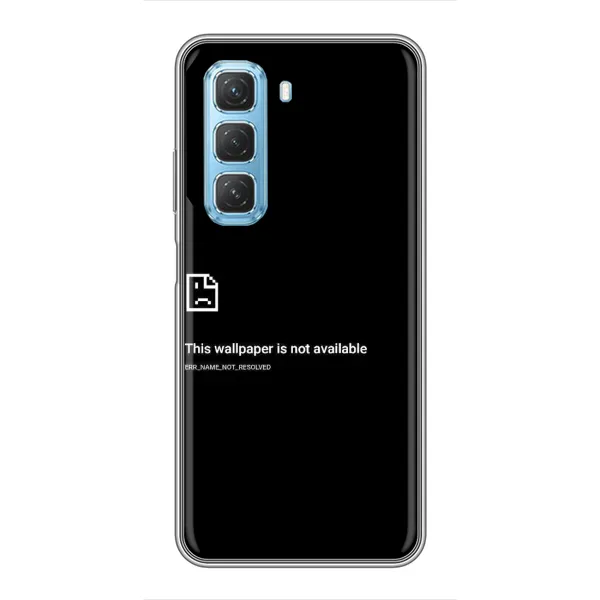 Чехол с рисунком «Ошибка» для Infinix Hot 50 5G Чехол с рисунком «Ошибка» для Infinix Hot 50 5G