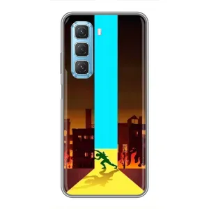 Чехол с Украинской символикой на Инфиникс Хот 50 5G (Освобождение)