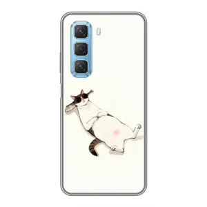 Чехол на тематику: Коты для Infinix Hot 50 5G (Отдых)