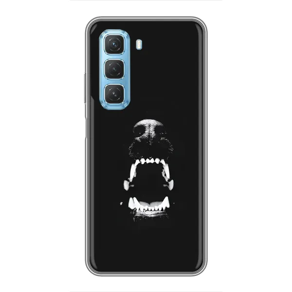 Чехол с рисунком «Пасть добермана» для Infinix Hot 50 5G Чехол с рисунком «Пасть добермана» для Infinix Hot 50 5G