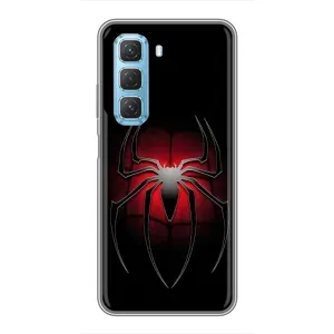 Чехол Супергерой Человека Паука на Infinix Hot 50 5G (Паук)