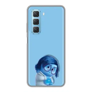 Чехол Головоломка для Infinix Hot 50 5G - (AlphaPrint) (Печаль)