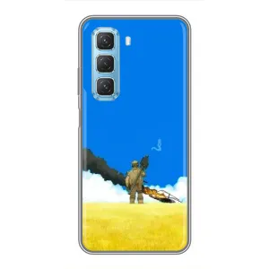 Чехлы на военную тематику для Infinix Hot 50 5G (Попадание)