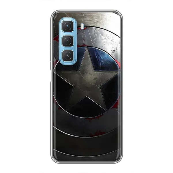 Чехол с рисунком «Ретро Щит Капитана» для Infinix Hot 50 5G Чехол с рисунком «Ретро Щит Капитана» для Infinix Hot 50 5G