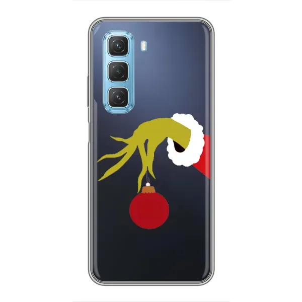 Чехол с рисунком «Рука Гринча» для Infinix Hot 50 5G Чехол с рисунком «Рука Гринча» для Infinix Hot 50 5G