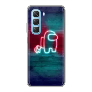 Чехол "Амонг Ас" для Инфиникс Хот 50 5G (С питомцем)