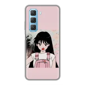 Чехол с персонажами АНИМЕ на Infinix Hot 50 5G (Сейлор Марс)