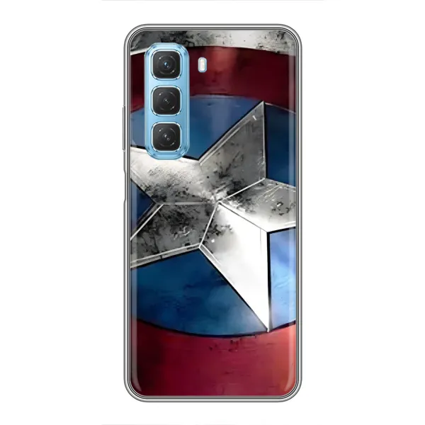 Чехол с рисунком «Щит Капитана Америки» для Infinix Hot 50 5G Чехол с рисунком «Щит Капитана Америки» для Infinix Hot 50 5G
