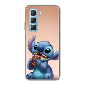 Чохол з малюнком Стіч для Infinix Hot 50 5G (Стіч з шоколадом)