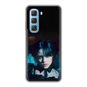 Чехлы с принтом Уэнсдей на Infinix Hot 50 5G (Танец Уэнсдей)