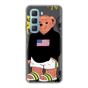 Чехлы Мишка Тедди для Инфиникс Хот 50 5G