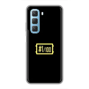 Чехол (TPU) с картинкой "Лого Пабг" на Инфиникс Хот 50 5G (ТОП 1)