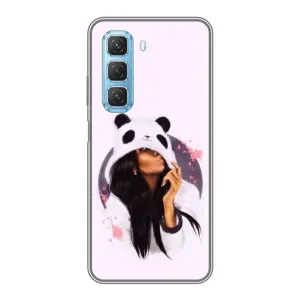 Чехол Стильные девушки на Infinix Hot 50 5G (В пижаме)