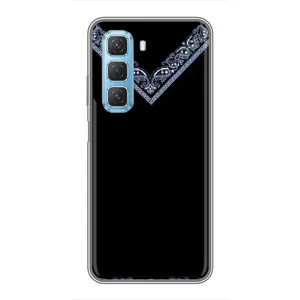 Силиконовый Чехол на Infinix Hot 50 5G (Воротник вышиванки)
