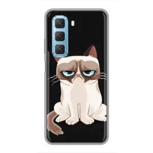 Чехол на тематику: Коты для Infinix Hot 50 5G (Взгляд кота)