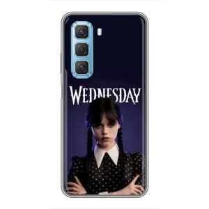 Чехлы с принтом Уэнсдей на Infinix Hot 50 5G (Wednesdey)