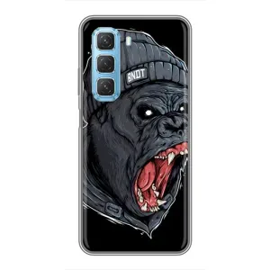 Чехлы с Горилой на Инфиникс Хот 50 5G (Злая Обезьяна)