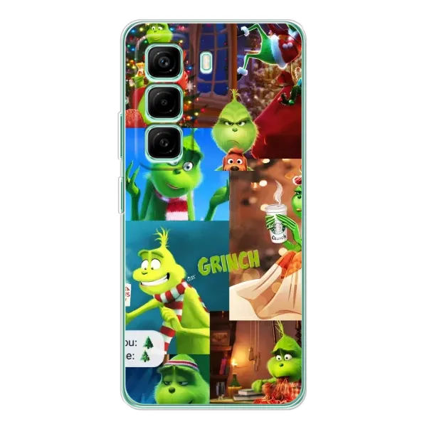Чехол с рисунком «Арт Гринч» для Infinix Hot 50 Pro Plus Чехол с рисунком «Арт Гринч» для Infinix Hot 50 Pro Plus