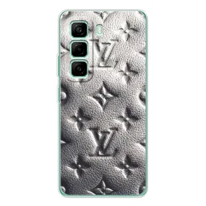 Текстурный Чехол Louis Vuitton для Иnфиникс Хот 50 Про Плюс (Бежевый ЛВ)