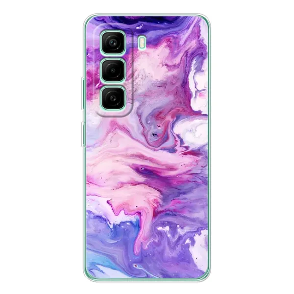 Чехол с рисунком «Фиолетовый мрамор» для Infinix Hot 50 Pro Plus Чехол с рисунком «Фиолетовый мрамор» для Infinix Hot 50 Pro Plus