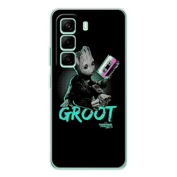 Чехол с рисунком «Groot» для Infinix Hot 50 Pro Plus Чехол с рисунком «Groot» для Infinix Hot 50 Pro Plus