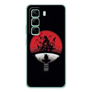 Чехлы с картинкой Итачи Учиха на Infinix Hot 50 Pro Plus (Итачи на черном)