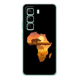 Літній Чохол на Infinix Hot 50 Pro Plus (Карта)
