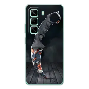 Чехол КИБЕРСПОРТ для Infinix Hot 50 Pro Plus (Кинжал КС ГО)