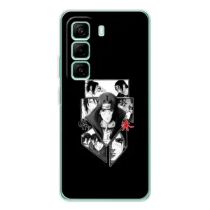 Чехлы с картинкой Итачи Учиха на Infinix Hot 50 Pro Plus (Коллаж Итачи)