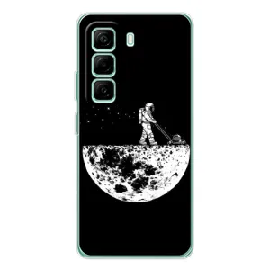 Силіконовый Чохол з принтом "Космонавти" на Infinix Hot 50 Pro Plus (Космонавт)